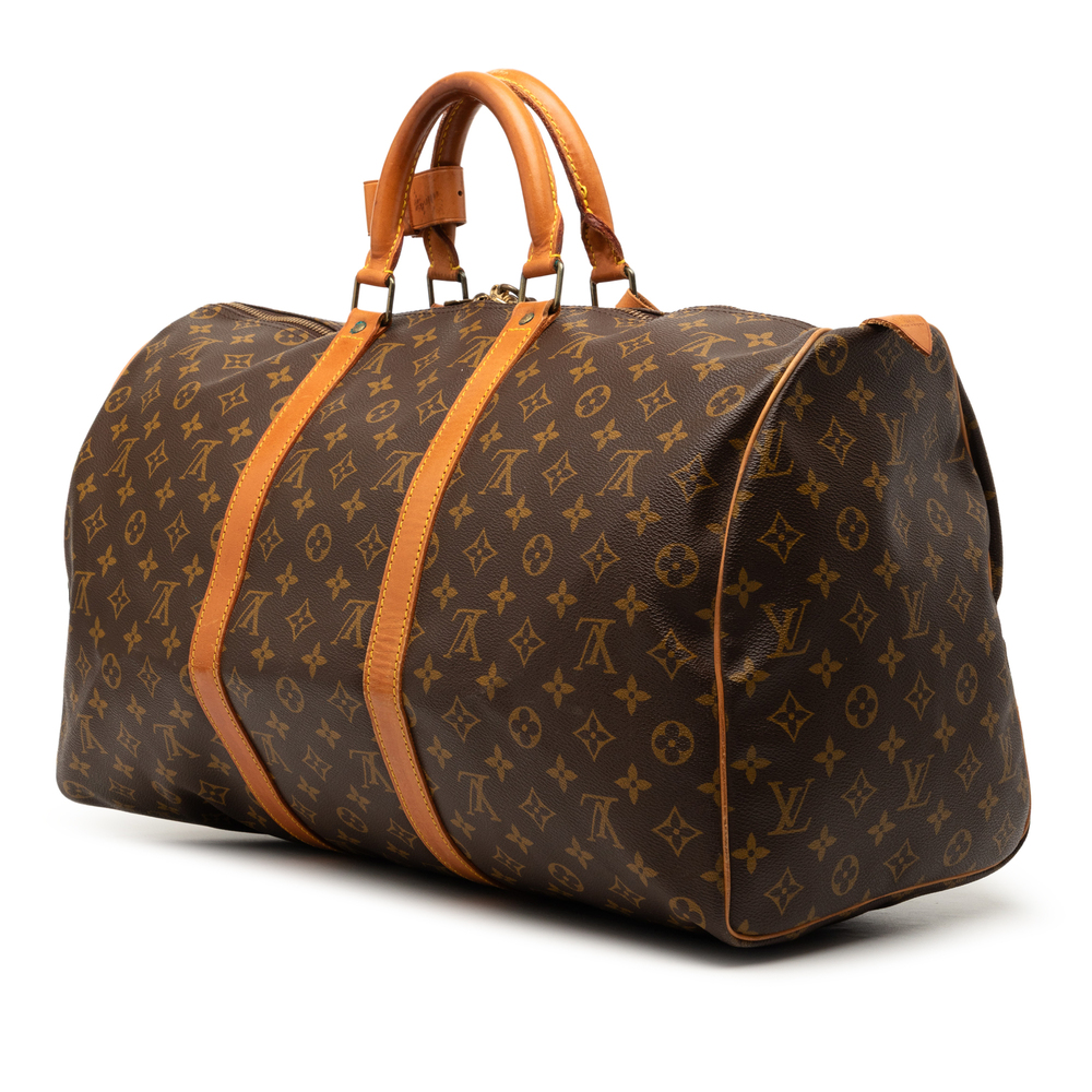 Pre-Loved Louis Vuitton Monogram Keepall 50 - Picture 2 of 10